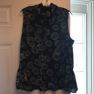 Cabi Starburst Sleeveless Blouse Size XL